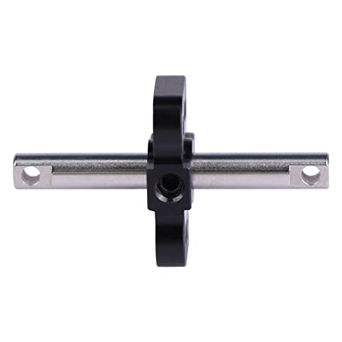 AIMROCK RC Differential Locker Spool Upgrades for Traxxas 1/10 2WD Slash Rustler Stampede Bandit (Black) - color: Black