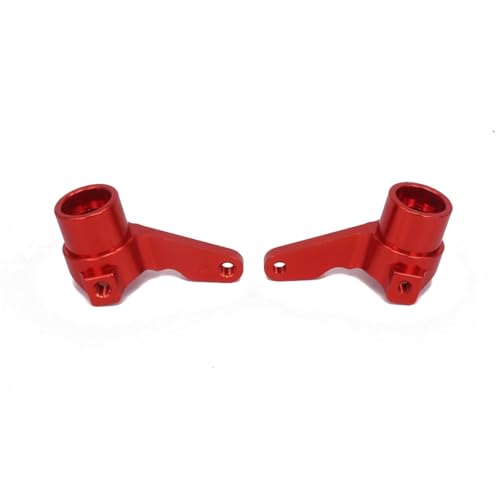 Steering Knuckle Models For Kyosho For Optima 4Wd RCAWD 1/10 2PCS Alloy Steering Hub Carrier Blocks Arm Rc Model Car For Buggy Off-Road Parts(Titanium) - color: Titanium