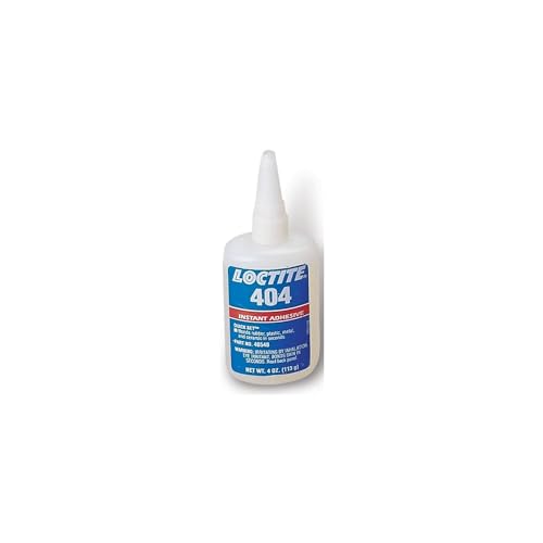 Loctite Instant Adhesive, 404 Series, Clear, 0.33 oz, Bottle 135465-1 Each