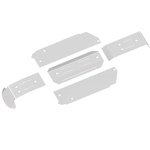 Stainless Steel Skid Plate Guard Chassis Armor Set for Traxxas Mini Maxx XRT 1:16 Rc car