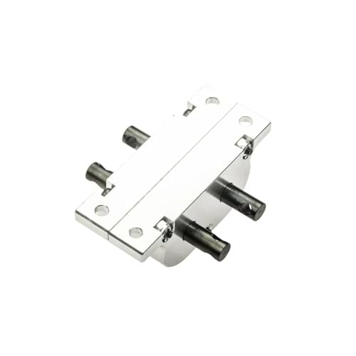 RC Car Parts for Axial for SCX10 D90 1/10 for Tamiya Truck Metal Transfer Case Gearbox Intermediate Fixing Plate RC Crawler Car Truck Upgrade Parts Accessories(Transfer Case) - size: Transfer Case