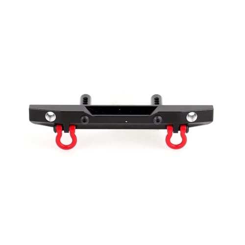 Rc Car Bumper Compatible with Axial for SCX10 PRO 1/10 RC Crawler Car CNC Aluminum Rear Bumper Set Shackles Upgrades Parts Accessories