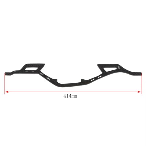 RC Car Chassis Frame for SCX10 II SOA Built Trail 1/10 Carbon Fiber for LCG for Chassis Kit RC Crawler Car Truck DIY Upgrade Parts(Chassis Kit) - color: Chassis Kit