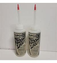2 Pack SUP CO Zoom SPOUT Oiler M098 4OZ Turbine HVAC Motors Pumps Sewing Machines Clear