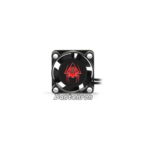 RC Motor Cooling Fan 25mm 30mm 35mm 40mm 45mm 50mm High Speed Heatsink 28000RPM ESC Fans 6V-8.5V for 1/10 1/8 1/12 Truck Off Road Crawler Car 540 550 Brushless OR Brushed Motors (25mm) - size: 25mm