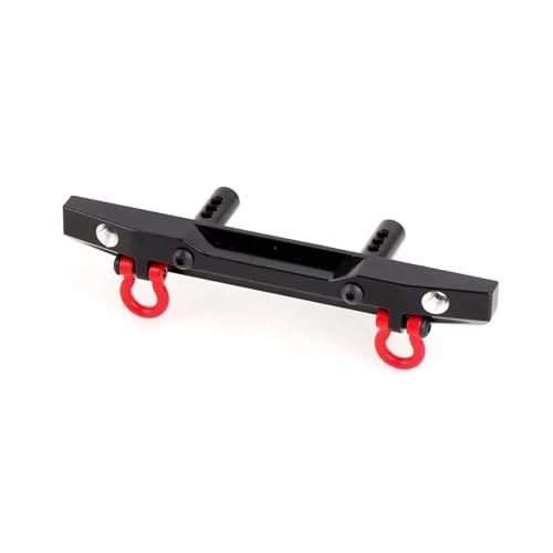 RC Upgrade Bumper Compatible with Axial for SCX10 PRO 1/10 RC Crawler Car CNC Aluminum Rear Bumper Set Shackles Upgrades Parts Accessories