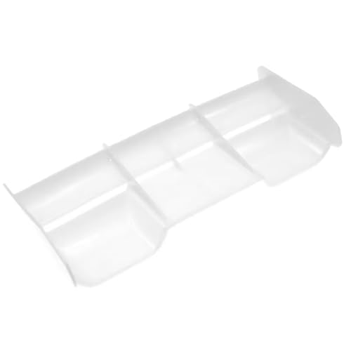 RC Accessories Compatible with HSP 94166 94107 1/8 RC Drift for Buggy Car Upgrade Modification Accessories Parts Tail Wing Rear Spoiler(Silver) - color: Silver