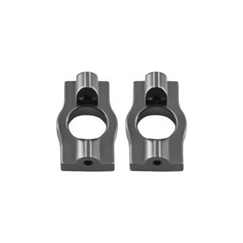 Rc Parts For Losi Micro B RTR LOS00007 1/24 Metal Aluminum Caster Blocks C Hubs 2WD RC Car For Buggy Upgrades Replacement Accessories(Titanium) - color: Titanium