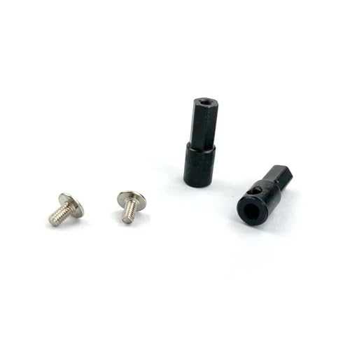 RC Crawlers Components For WPL D12 B16 B24 C14 C24 C34 C44 1/16 For Jjrc For Fayee For FY001 FY002 FY004 RC Axle Replacement Part Metal Drive Shaft Gear Set Bearing(Drive shaft Rear) - size: Drive shaft Rear