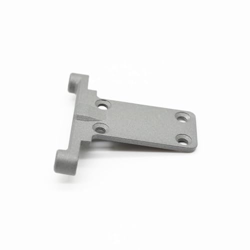 Metal Rear Anti-Collision Bumper Mount Replacement RC Parts for WLtoys 124008 124010 1/12 4WD RC Car - color: Rear Bumper Mount