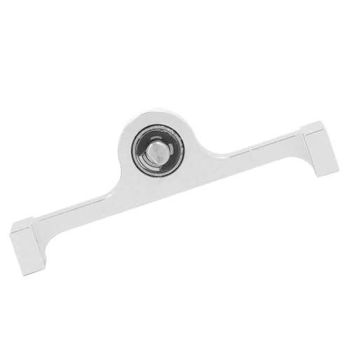Aluminum Alloy 70mm Transfer Case for 1/10 RC Crawler, Wireless Gearbox with 5mm Steel D Shaped Shaft, Compact Lightweight Transmission for SCX10 III Gen8 Off Road (Silver) - color: Silver