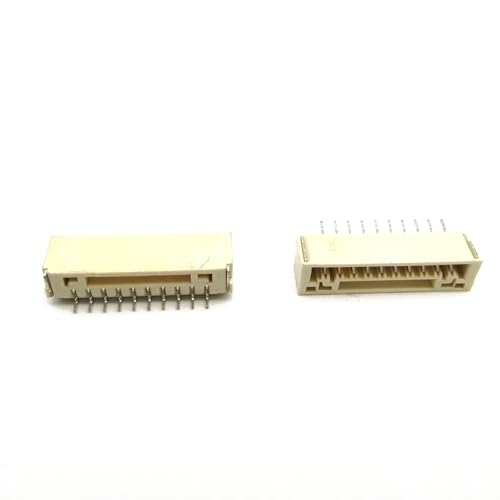 10Pairs Micro JST GH 10Pin 1.25mm Male Female Connector, GH1.25 Terminal Connector Wire Cable 15cm 28AWG - size: 10Pin