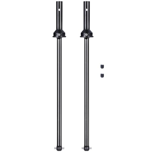 RC Car Drive Shafts for Arrma for Kraton V4 V5 1/8 Buggy RC Car Parts Driveshaft Front Rear Center Universal CVD Dog Bone Diff Cup Transmission Shaft Car Accessories(Front CVD) - size: Front CVD