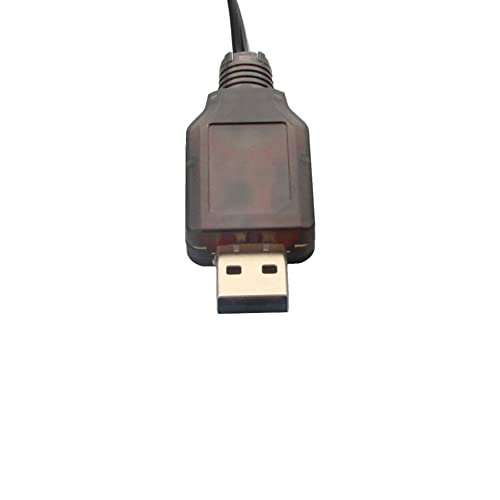 JST-2P USB Charging Cable for RC Car 7.2V 250mA Ni-MH Ni-CD Battery 1Pcs,Aicosineg