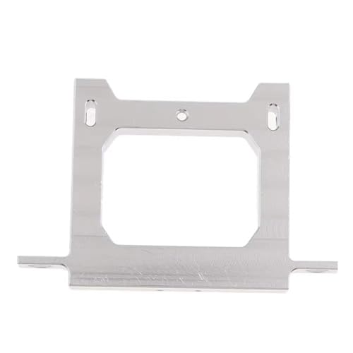 Compatible with WPL C14 C24 B16 B36 B14 B24 FY004 RC Truck Car Upgrade Parts Accessories Metal Rear Bumper with Trailer Tow Hook RC Car Parts