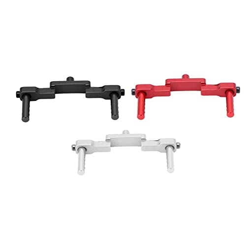 RC Body Post Mounts, CNC Machined Aluminum Alloy RC Front Mount Shell Column Compatible with SCX24 1/24 RC Cars Adhesivetapes Body Parts(Red¡ê?