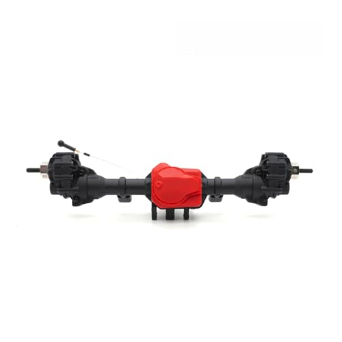 Portal Axle Assembly with Differential Lock and Metal Gears for Traxxas TRX-4 Axial SCX10 II Redcat GEN8 RGT 1/10 RC Crawler Upgrades Parts (Rear Axle) - color: Rear Axle
