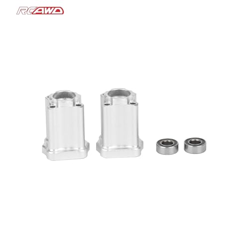 RCAWD 7075 Rear Spindle Hub Carrier for Losi LMT 1/18, Rear Axle Mount Set Upgrade Parts #LOS214043 - color: Rear Hub Carrier