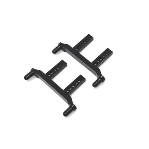 RC Cars Models For SCY 16101 16102 16103 1/16 Metal Body Mounts RC Car Tracked Vehicles Trucks Parts Accessories And Upgrades Replacement Repair(Black) - color: Black