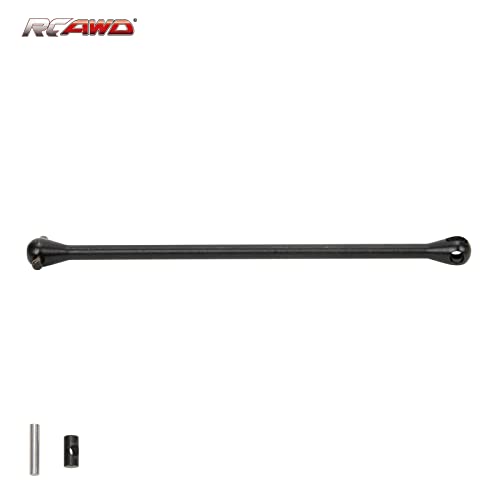RCAWD CVD Driveshaft for Arrma Outcast 8S, Dogbone 136mm #45 Steel ARA310973 Fit for Arrma Outcast 8S BLX RTR EXB Roller Upgrade Parts (Black)