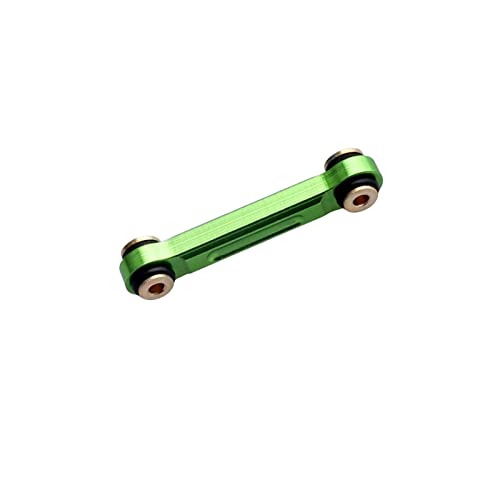 Hobbypark Aluminum Steering Rod Tie Links High-Tightening Linkage for Axial SCX24 Gladiator Bronco C10 JLU Deadbolt B17 1/24 RC Crawler (Green) - color: Green