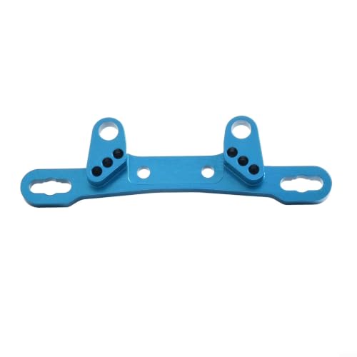 Aluminum Alloy Steering Knuckle Arms Set for TT02 1/10 RC Car, Metal Front Upright Upgrade Parts with Rich Accessories, Lightweight Rust-Proof Blue(F R shock bracket) - size: F R shock bracket
