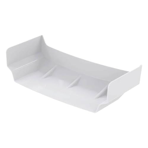 RC Buggy Truggy Tail Wing Nylon 1 10 VP PRO Improves Rear Traction Compatible with VP PRO(White) - color: White