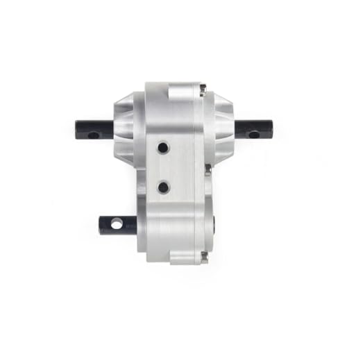 RC Crawler Transfer Case Gearbox 1/10 Scale Metal with 72mm Mount Plate Compatible with 1/10 RC Crawler