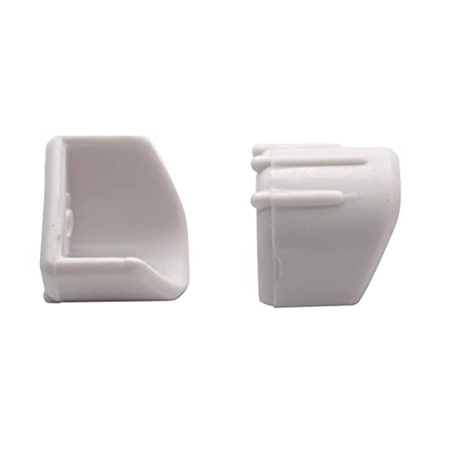 4Pack ShareGoo RC Shock Absorber Cap Protector Guards Anti-Collision Cap Compatible with 1/8 RC Car HSP HPI Axial Traxxas Redcat Racing Monster Truck Buggy (White) - color: White