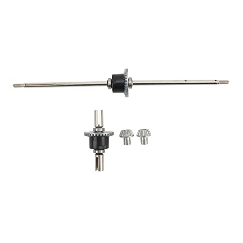 Replacement Front and Rear Differential, Stainless Steel Metal Front Rear Differential Gear Spare Parts for WLtoys 12428 12427 RC Car