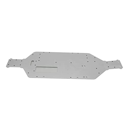 Astibym Aluminum Alloy CNC RC Car Chassis Plate, Chassis Armor for ZD Racing -10 7507 1/10 Scale Off-Road Vehicle Upgrades