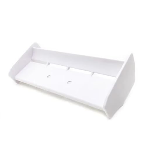 RC Parts Compatible with HSP 94106 94107 94166 1/10 RC for Racing Car Off-Road for Buggy Truck S279 Plastic Rear Spoiler Tail Wing(White) - color: White