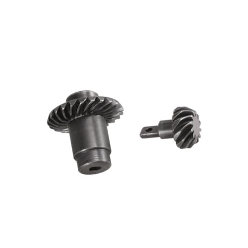 COMODO RC Crawler Helical Axle Gear Set 12T 24T 1/24 Scale Steel Replacement Compatible with FMS FCX18(1 Set) - color: 1 Set