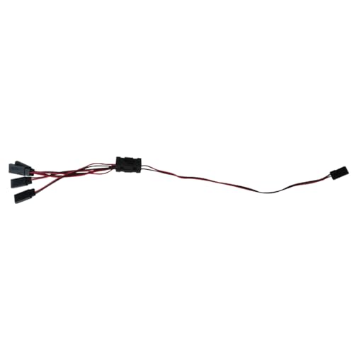 Upgraded 4-way LED Light On/off Controller Switch Y Cable for 1/10 TRX-4 SCX10 RC Crawler