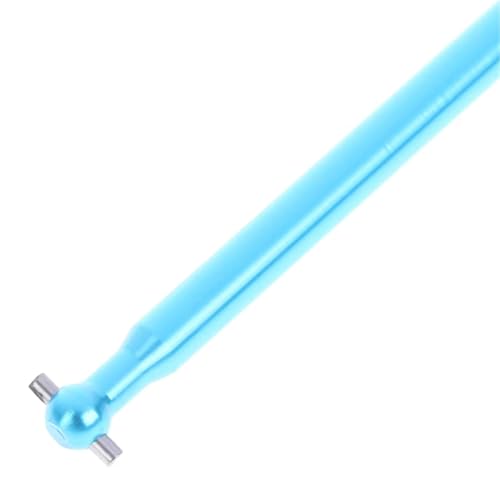 RC Car Drive Shafts for HSP for Himoto 1/10 04003 94111 94107 94118 94170 Metal Centre Drive Shaft DogBone 170mm Driveshaft 4WD RC Model Car Buggy Truck Accessories(Blue) - color: Blue