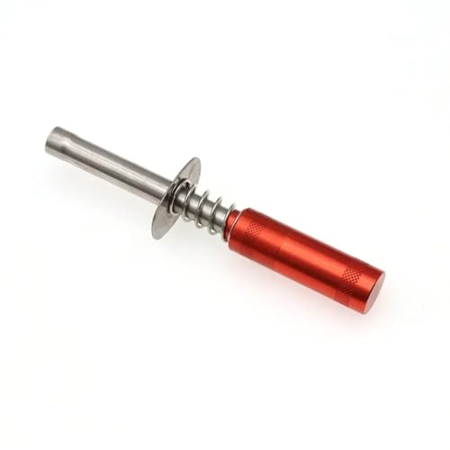 for Taiyo 15 for HSP 80103 1/10 RC for Nitro for Buggy Truck Engine Parts Planes Helicopter for Spark Glow Plug Igniter Starter Ignition RC Repair Parts(Red) - size: Red