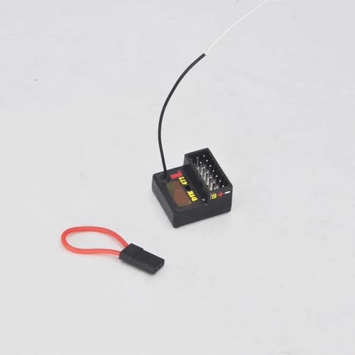 2.4GHz FH3/FH4 4CH Receiver, Micro Size with Failsafe, for M17 M12S MT4S Radio RC Racing Drift Car(DSK-472L) - color: Dsk-472l