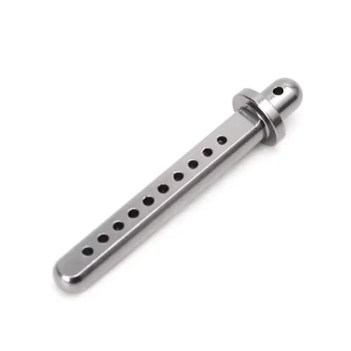 RC Replacement Parts For Axial For SCX10 90022 90027 90028 1:10 4Pcs/set Aluminum RC Car Body Post Mounts RC Car Crawler(Silver) - color: Silver