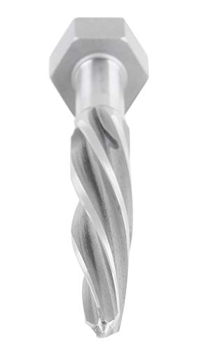 Accusize Industrial Tools H.S.S. Aligning Reamer - 11/16'' Diameter, 4-1/2'' Flute Length, 6-1/2'' OAL, Hex Shank, Spiral Flute, 0523-6025 | HSS Aligning Reamer, 11/16" Dia, 4-1/2" Flute, 6-1/2" OAL, Hex Shank, Spiral Flute - size: 11/16 inch