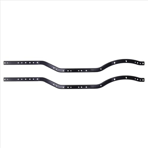 RC Car Frame Parts for Axial for SCX10 II 90046 90047 4Pcs Set Steel for Chassis Frame Rails RC Car Crawler Truck Vehicle Model