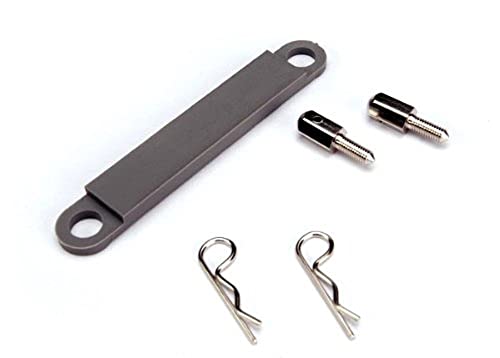 Traxxas 3727A Grey Battery Hold-Down Plate