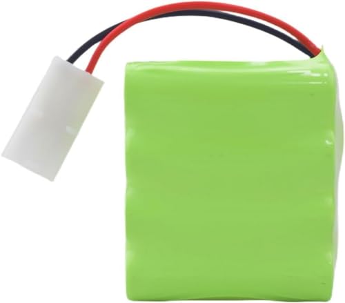 1PCS AA 9.6V 2800mAh Ni-MH High Capacity Battery with Tamiya Plug and USB Charging Cable for Toy Tank Engineering, Flat Semi-Trailer Truck, RC Car Spare Battery Pack