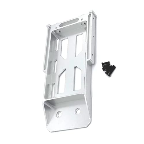 RC Upgrade Parts for MN128 MN86 MN86S MN86K MN86KS 1/12 RC Crawler Car Upgrade Parts Accessories Metal Battery Tray Rear Bumper Mount(Silver) - color: Silver