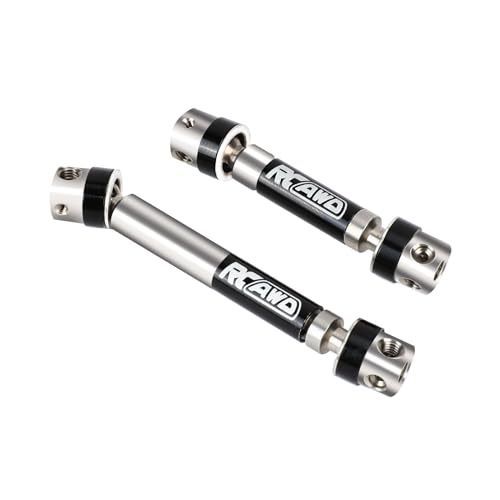 RCAWD Second Version TRX4M Center CVD Driveshaft for 1/18 TRX4M Drive Shaft Series Upgrades Part Black - color: Black