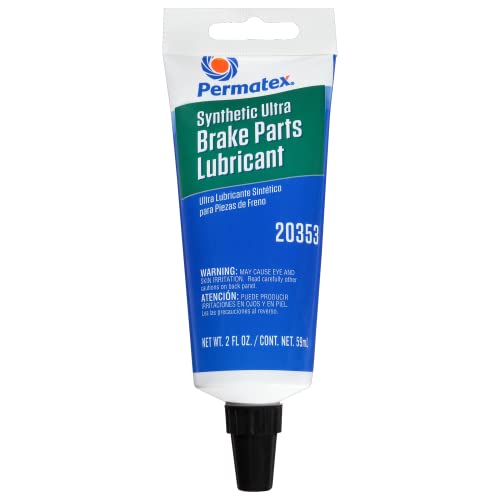 Permatex 20353 Ultra Disc Brake Caliper Lube, 2 oz. - color: Synthetic Ultra Brake Parts Lubricant, size: 2 Fl Oz. (2 Vehicles)