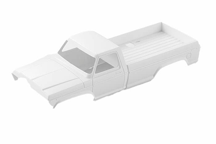 FMS FCX24 RC Car Parts Accessory Replace Parts for 1:24: Car Body Painted-White - color: White