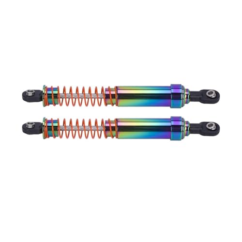 Adjustable Aluminum Big Bore Oil Filled Shock Absorber 85-115mm 1/10 RC for Crawler Car SCX10 TRX4 Capra LCG Chassis Redcat Gen8(105mm 2pcs) - color: 105mm 2pcs
