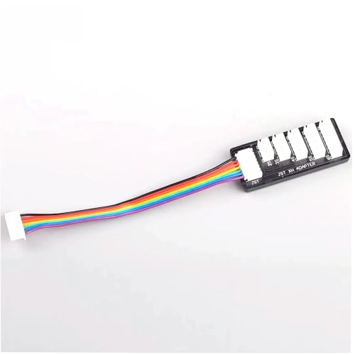RC Car Li-Polymer Battery Charger Adapter Connector Splitter Cable 10 in 1 Octopus Conversion Cable XT60H Plug Leads Conversion Cable with 2-6S Expansion Plate