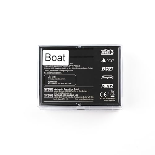Flysky FBr8 AFHDS 3 Waterproof Receiver (Extended Antenna Version) | 8CH Input i-BUS2 S.BUS i-BUS PPM Fit For AFHDS 3 Protocol Transmitters RF modules Car Boat