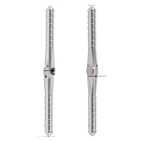 Metal Pin Hinge 5pcs Diameter 4.5mm X L68mm Compatible with RC Aircraft Model